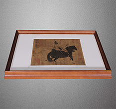 昆明书画装裱配框服务案例